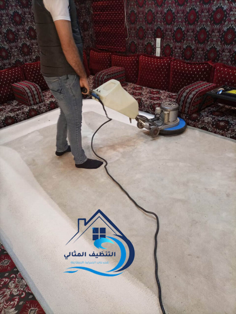 تنظيف السجاد شديد الاتساخ