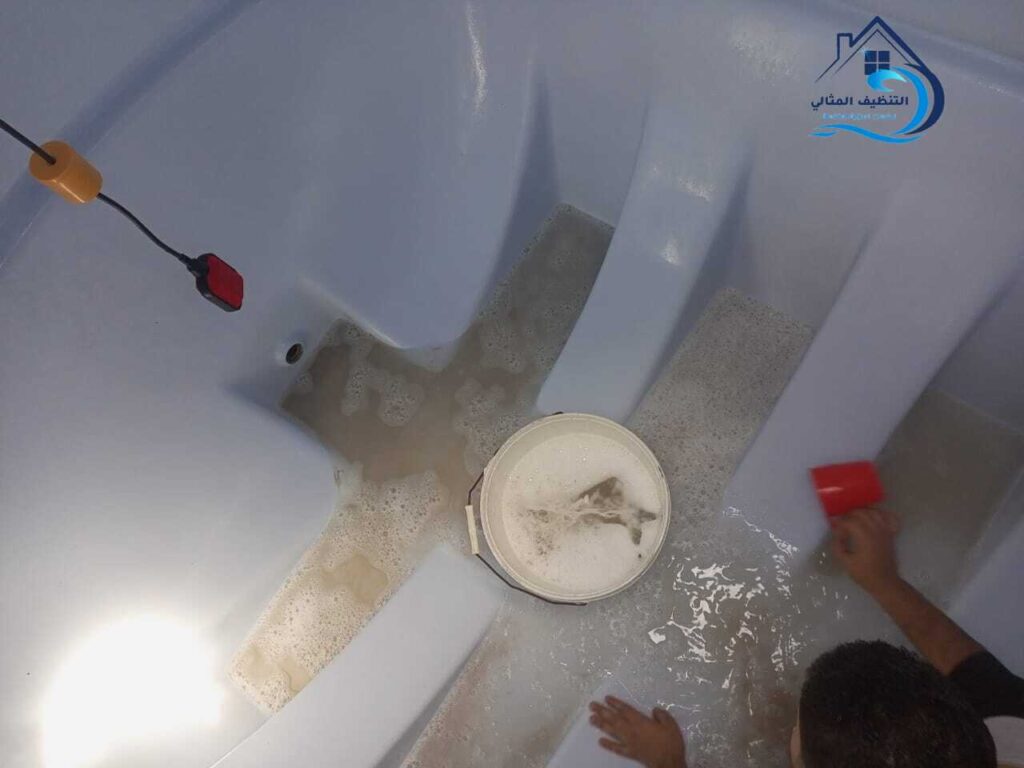 غسيل خزان ارضي