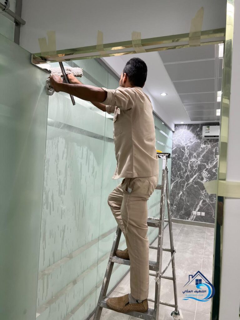 تنظيف الفلل بعد التشطيب